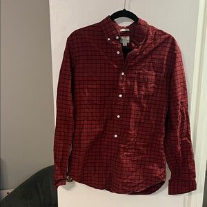 Cotton j crew button down